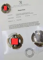 Germanisk ydelsesrune fra SS, sjælden udførelse i sølv