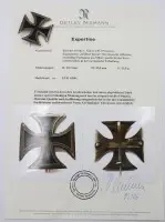 Jernkors 1. klasse omkring 1813. Det såkaldte Kulm-kors for russiske officerer.