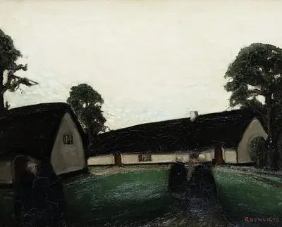Hynckes, Raoul: Escena de pueblo