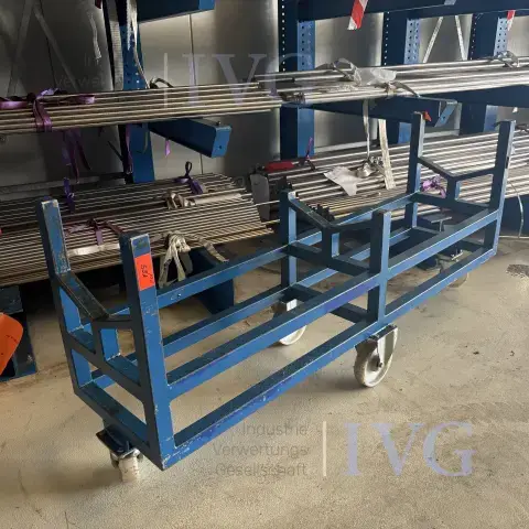 Cărucior pentru materiale (albastru)