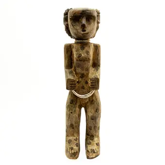 Figura ancestral / de fertilidad femenina, Bembe / Buyu, Congo, siglo XX