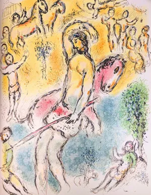 Homer a Chagall, Marc - Illustr. – Die Odyssee