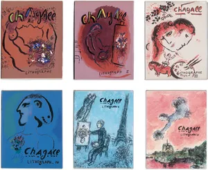 Cain, Julien i Chagall, Marc - Illustr. – Lithograph I-VI