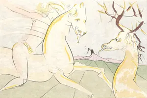 Dali, Salvador – 23 colored and pochoir-colored original drypoint etchings on Arches wove paper