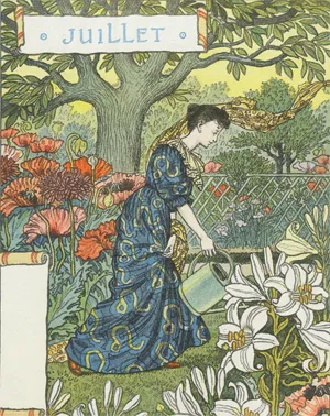 Grasset, Eugène – Les Mois Probedrucke 23 Blätter