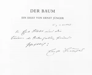 Renger-Patzsch, Albert i Jünger, Ernst – Bäume. Ingelheim 1962