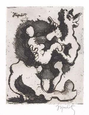 Lipchitz, Jacques – 12 kreseb pro Prométhea