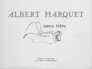 Marquet, Albert – Sans titre