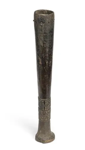 Grote trommel van hout