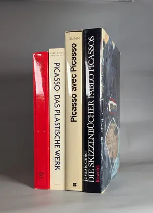 Geiser, Bernhard und Picasso, Pablo – Picasso - Peintre-Graveur Tom. II und 4 weitere Werke