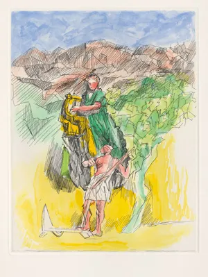 Hésiode et Villon, Jacques - Illustr. – Les travaux et les jours