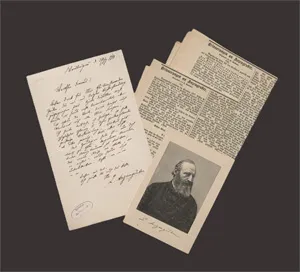 Anzengruber, Ludwig – Dopis příteli. 1880