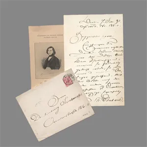 Fontane, Theodor – Brief an Ludwig Jacobowski. 1892.