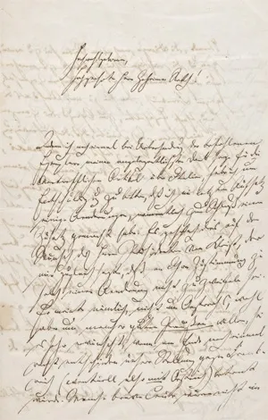 Beutner, Thuiskon – 2 dopisy. 1859-1860