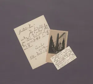 Meyer, Conrad Ferdinand – 2 autografy. 1891