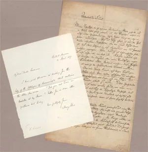 Bibliographers and librarians – 10 autographs. 1764-1884