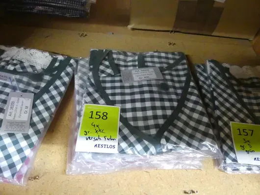 4x LENA 蕾丝马甲，多种颜色，XXL码