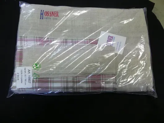Ekose perde partisi, %100 polyester