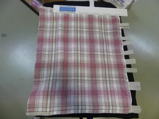 Parti gardiner ternet, 100% polyester
