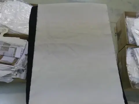 Perde partisi, gri, pamuk/keten