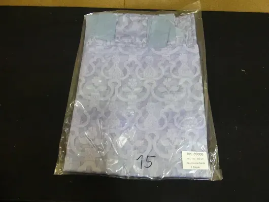 窗帘批次，蓝色，棉/丝（约 15 包）