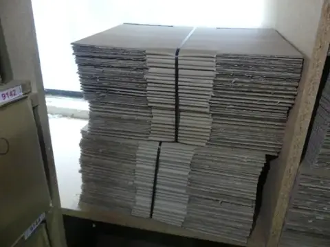 Parti karton ambalajlar