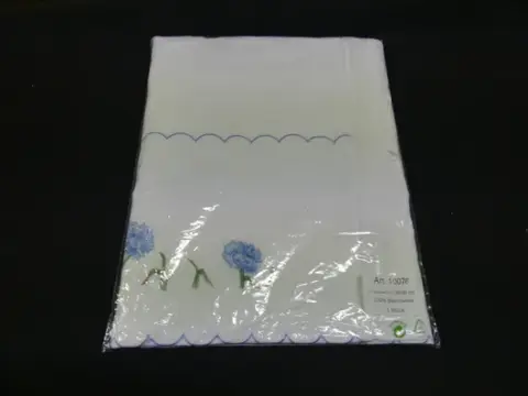 1x kutu yastık kılıfı "Cornflower", %100 pamuk