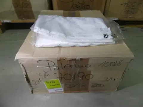 1 pz. scatola federe, "Palermo", 100 % cotone