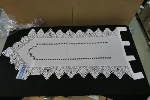 Lote de cortinas, 100 % algodón