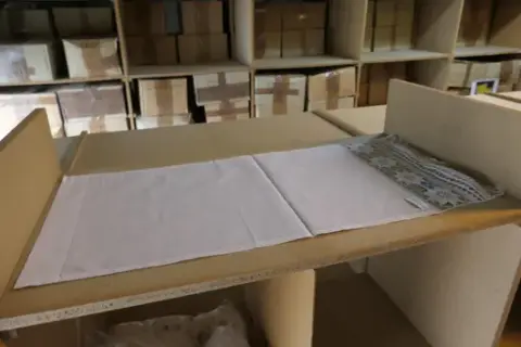3 buc. draperii, 100 % bumbac
