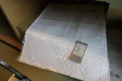 Lote de cortinas, 100 % algodón
