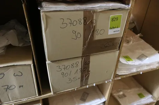 2 cajas de cortinas, 100 % algodón