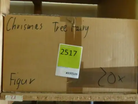 Post Christmas Tree Fairy-figur