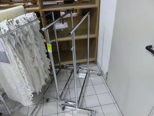 2x appendiabiti, mobili, cromo