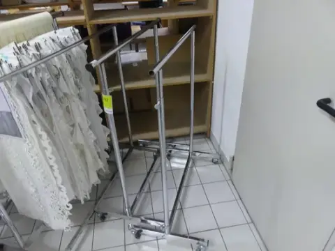 2x appendiabiti, mobili, cromo