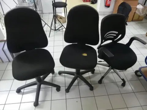 3x sedia da ufficio