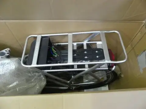 Elektrikli bisiklet, aküsüz, kutusunda