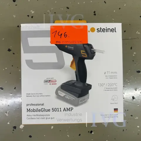 STEINEL MobileGlue 5011 AMP 充电式热熔胶枪