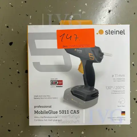 बैटरी चालित गर्म गोंद बंदूक STEINEL MobileGlue 5011 CAS