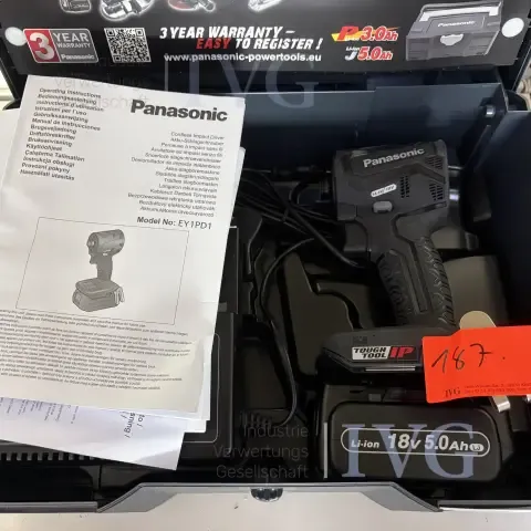 Akku-slagboremaskine PANASONIC EY1PD1