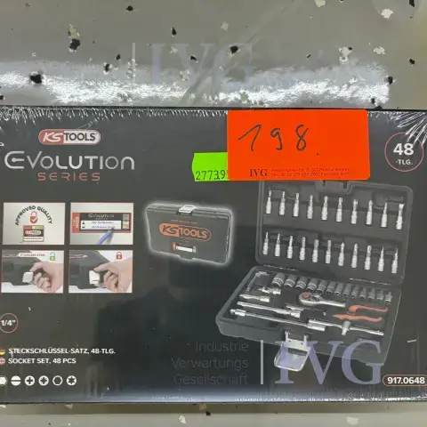 Topnøglesæt KS TOOLS