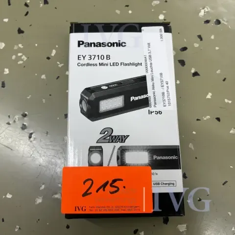 PANASONIC EY 3710 B 电池灯