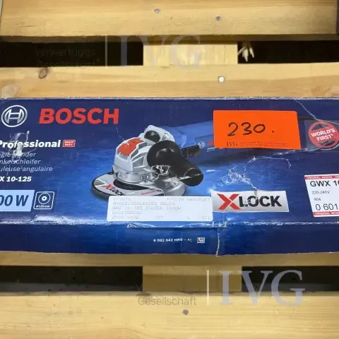 Amoladora angular BOSCH GWX 10-125