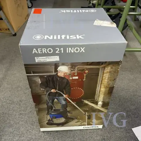 Industristøvsuger NILFISK Aero 21 inox