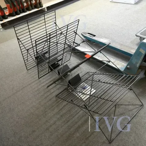 钢制商品展示架（黑色）