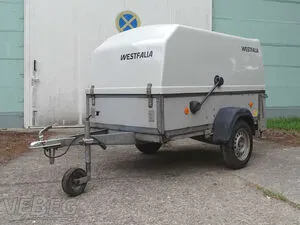 单轴拖车 Westfalia 敞式货箱