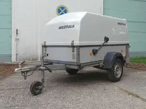 单轴拖车 Westfalia 敞式货箱