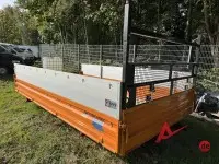 Cassone ribaltabile su tre lati con telaio ausiliario per Mitsubishi Fuso 6C18