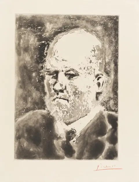 Pablo Picasso, Portret Vollarda, 1937