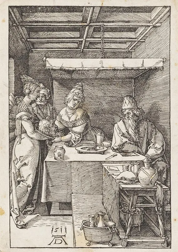 Albrecht Dürer, Irodiada primește capul lui Ioan